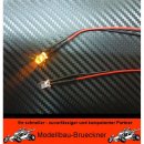 2 Stck LED 5 mm Gelb/Orange 6 - 12 Volt fertig verltet Beleuchtung Heli