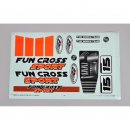 AUFKLEBERSATZ FUN CROSS Sport