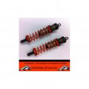 Alu Stodmpfer kurz 24x168mm Dmpfer Druckfeder orange,...