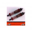 Alu-Stodmpfer kurz 24x168mm Dmpfer Druckfeder rot...