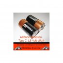 C Batterien Baby LR14 Duracell PLUS, 2 St. NEU und immer...