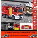 Feuerwehr Fahrezeug Leiterwagen mit Spritze Licht Sound...