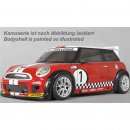 Karosserie-Set Mini Cooper, 2mm rot lackiert