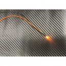 LED 5 mm ORANGE Diffused 6 - 12 Volt fertig verltet...