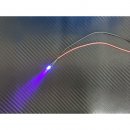 LED 3mm PURPLE 6 - 12 Volt Beleuchtung fertig verltet Modellbau RC-Car Boot