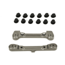 Losi Querlenkerhalterset Hinten einstellbar, Aluminium: TEN