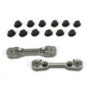 Losi Querlenkerhalterset Vorne einstellbar, Aluminium: TEN