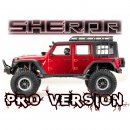 SHERPA PRO CR3.4 Crawler RC Car 4WD 1:10 Metallic Rot RTR 2,4 GHz ABSIMA 12016