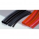 Schrumpfschlauch je 25cm 4 mm schwarz/rot fr Kabel Silikon und PVC