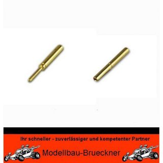 0,8 mm Goldkontakt 1 Paar Stecker & Buchse Losi e-Flite Parkzone Lipo Akku 