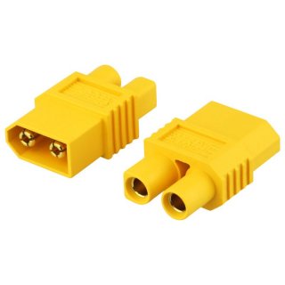 Adapter LIPO Akku XT60-E XT60 Stecker <=> E-flite EC3 Buchse Amass YUKI Model 600266