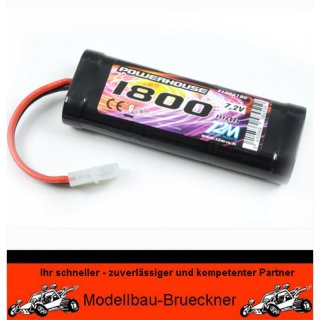 Akku 1800 mAH 7,2V NiMH 6 Zellen Stickpack Raceingpack Tamiya Stecker T1006180