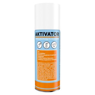 Aktivator Spray 200 ml fr Sekundenkleber Cyanacrylat Klebstoffe Kleber Reifenkleber