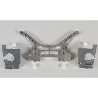 Alu-Dmpferplatte / -Hinterachsbcke Off-Road Buggy WB535, Set