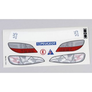 Aufklebersatz Peugeot 406, Set