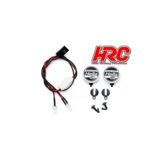 Beleuchtung Lichtset Hella Cover RC-Car Monster Truck Crawler LED JR Stecker