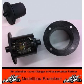 FG Differential komplett mit Kegelzahnrder Kunststoff Gehuse 2WD 4WD Kein Zubehr