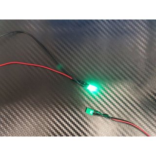 LED 2x5x7 mm GRN 6-12V fertig verltet Beleuchtung fr Ihr RC-CAR Boot Flugzeug