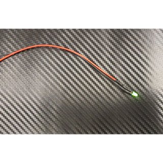 LED 3mm GRN gefrbt 6 - 12 Volt fertig verltet Beleuchtung Boot Flugzeug