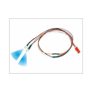 LED 5mm mit BEC oder JR-Stecker 6-12 Volt fertig verltet Beleuchtung Auto Boot Heli Flugzeug