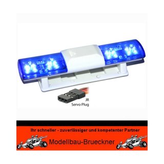 Light Kit LED JR Stecker 1/10 Police Polizei Notarzt Feuerwehr THW Lichteinheit