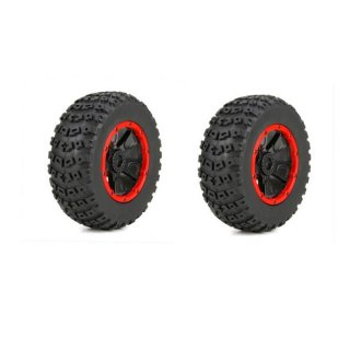 Losi DBXL 1:5 4WD Reifen Reifenset Links/Rechts vormontiert 2 Stck LOS45004