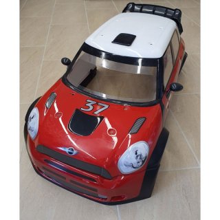 Losi Mini WRC Rally 1:5 Karosserie komplett Spoiler Spiegel Front NEU LOS250001