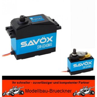 Savx Servo SW-0240MG 35 KG sehr schnell wasserdicht 7,4 V FG Lenkservo 1:5 Sportsline