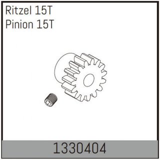 Zahnrad Ritzel 15T ASSASSIN TORCH STOKE 4S & 6S Brushless 1:8 Absima 1330404